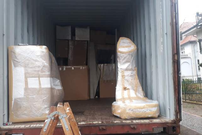 Stückgut-Paletten von Trier nach Burkina Faso transportieren